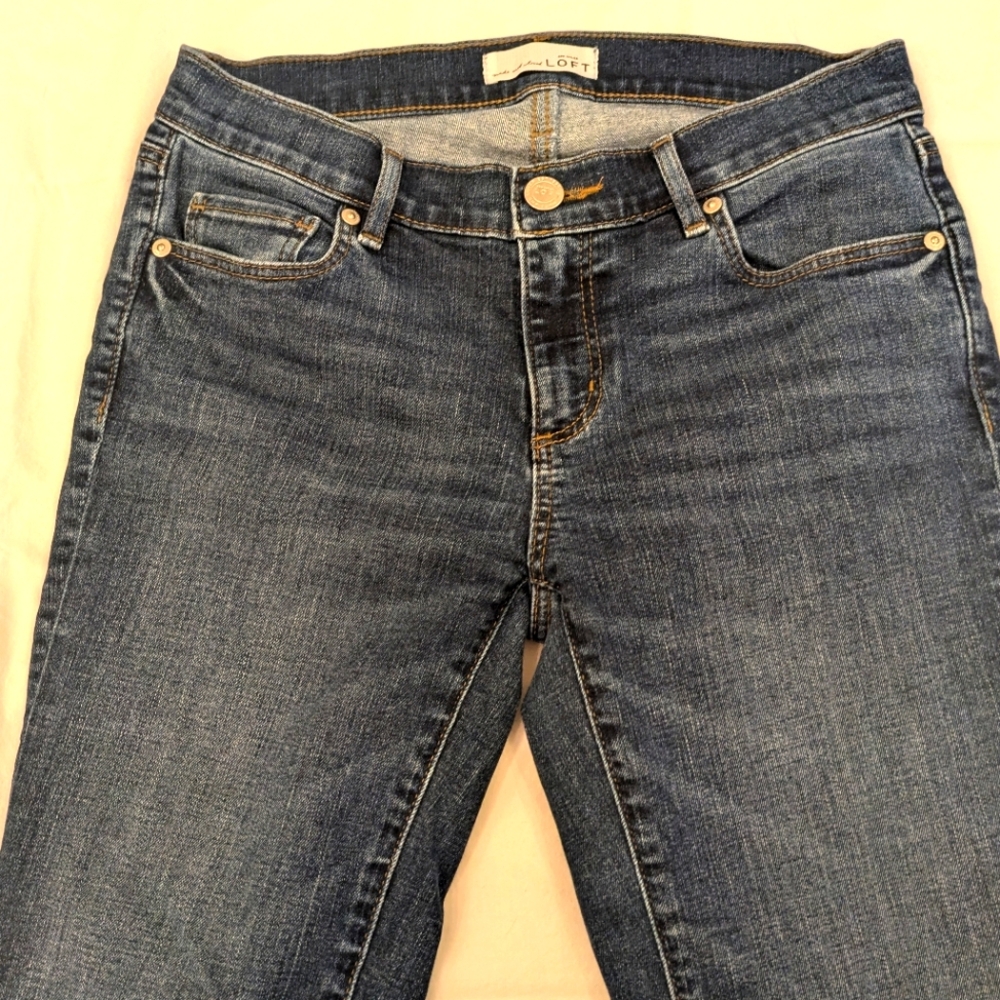 Loft jeans, size 4, straight